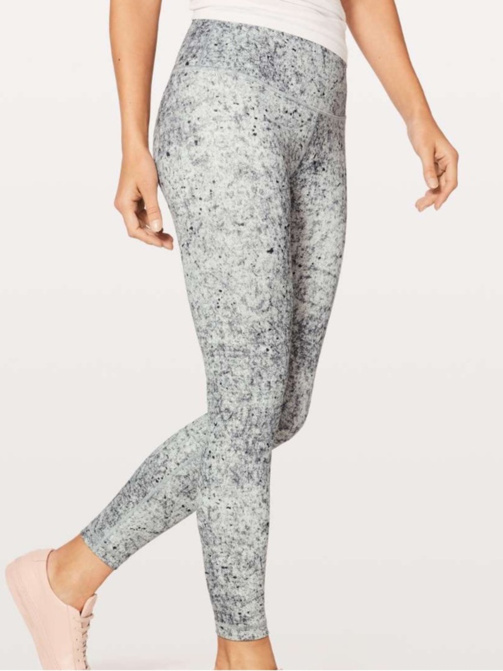 Lululemon wunder under hi rise 7/8 tight 25@ size 10 EUC